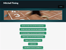 Tablet Screenshot of mitchelltiming.com